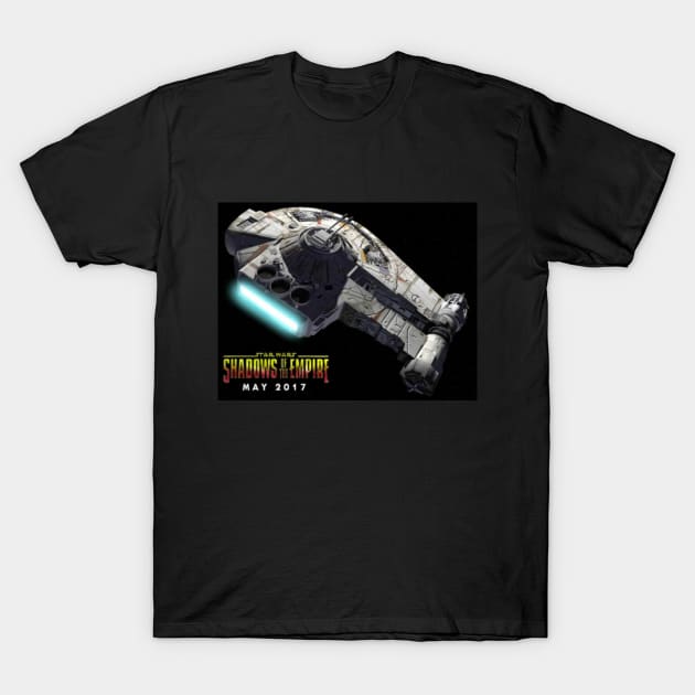 The Outrider, Shadows of the Empire T-Shirt by DarthBrooklyn